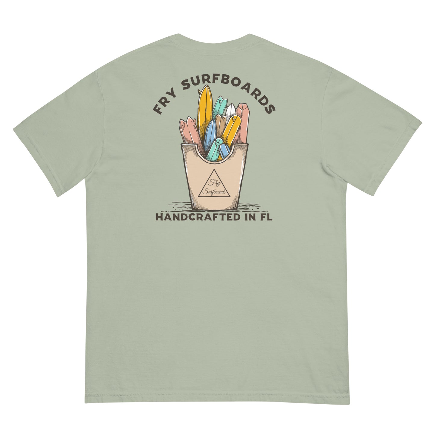 Florida Fry Quiver Tee - Comfort Colors