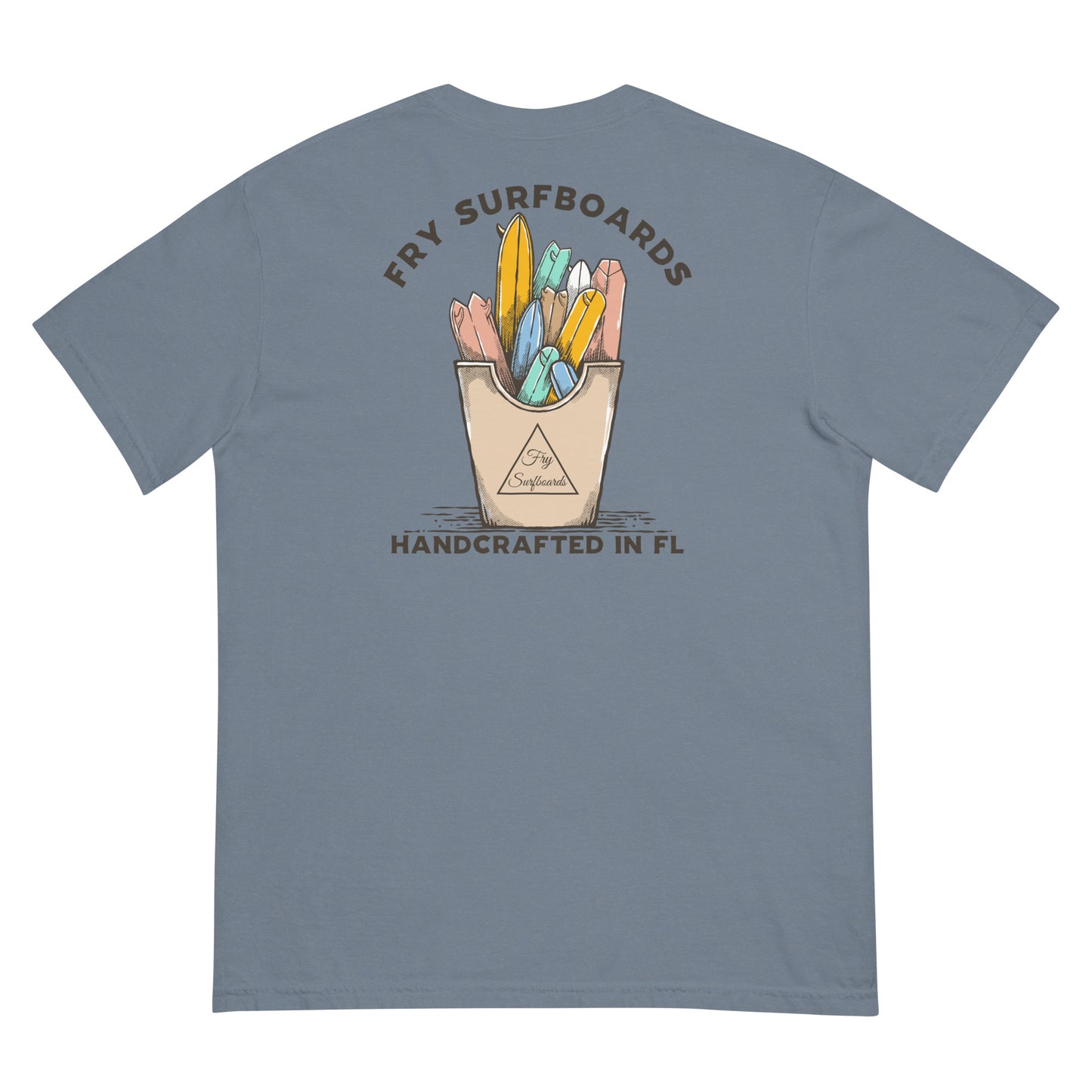 Florida Fry Quiver Tee - Comfort Colors