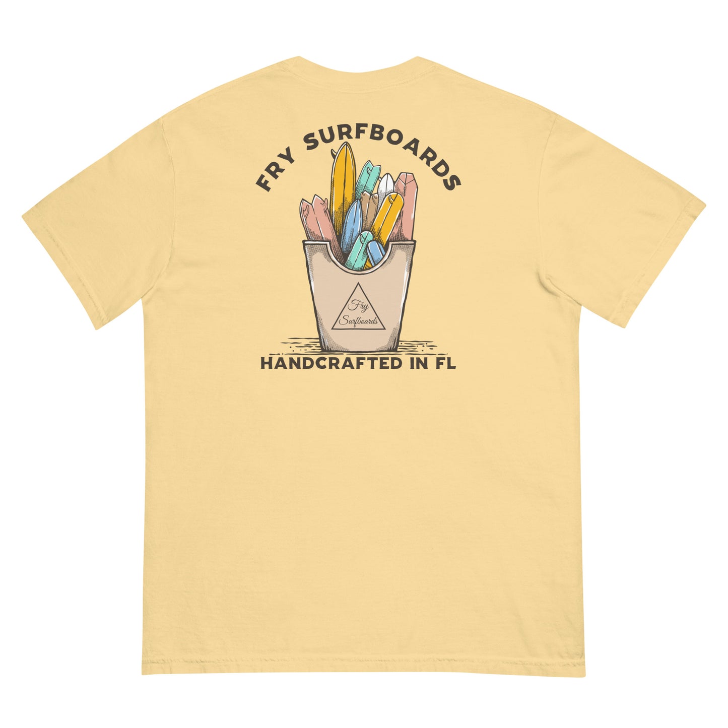 Florida Fry Quiver Tee - Comfort Colors