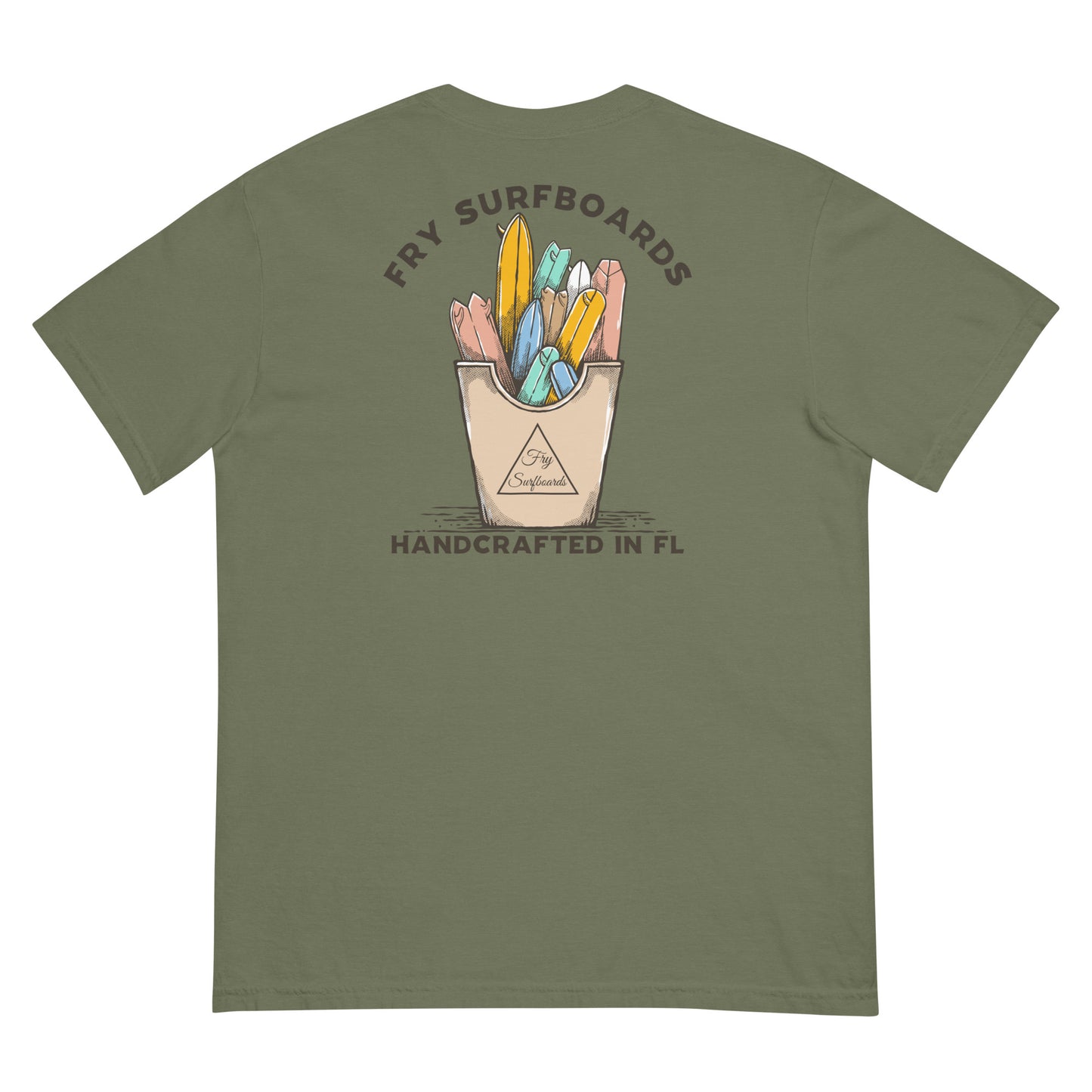 Florida Fry Quiver Tee - Comfort Colors