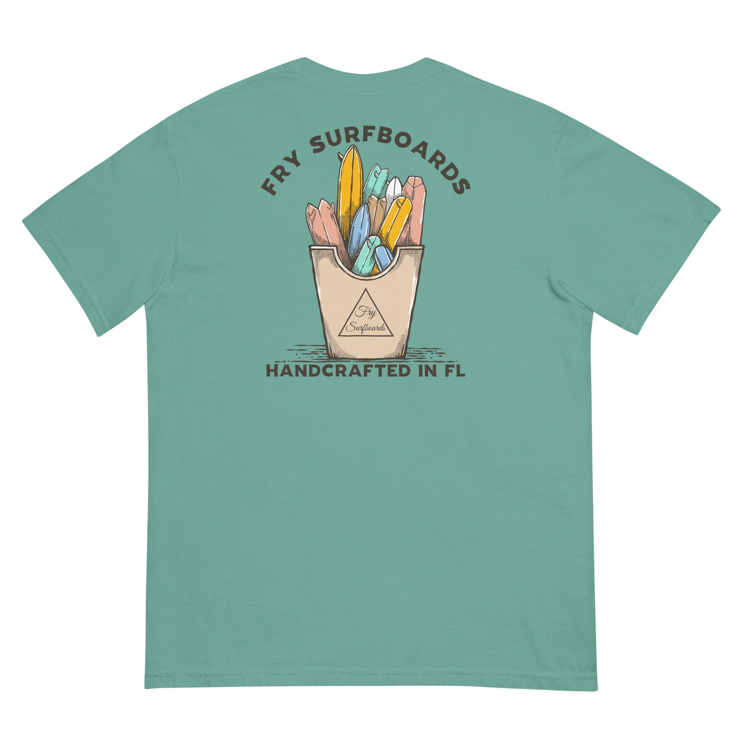 Florida Fry Quiver Tee - Comfort Colors