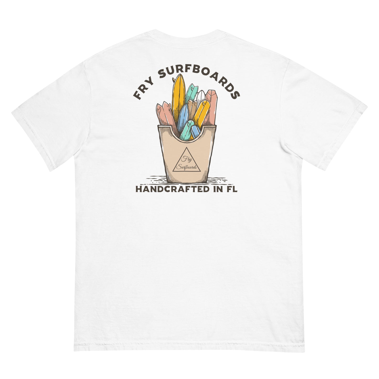 Florida Fry Quiver Tee - Comfort Colors